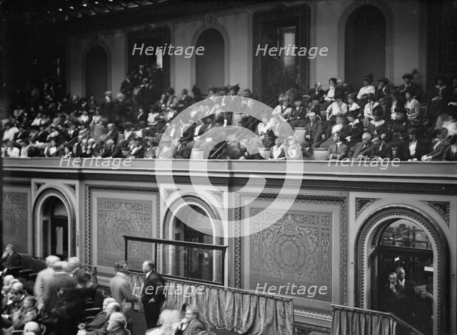 Wilson Before Congress...1913. Creator: Harris & Ewing.