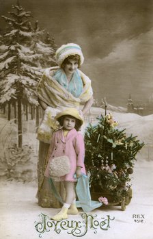 'Joyeux Noel', c1900-1929(?). Artist: Unknown
