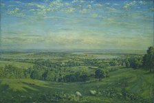 The Horseshoe Bend of the Severn, 1909. Creator: Philip Wilson Steer.