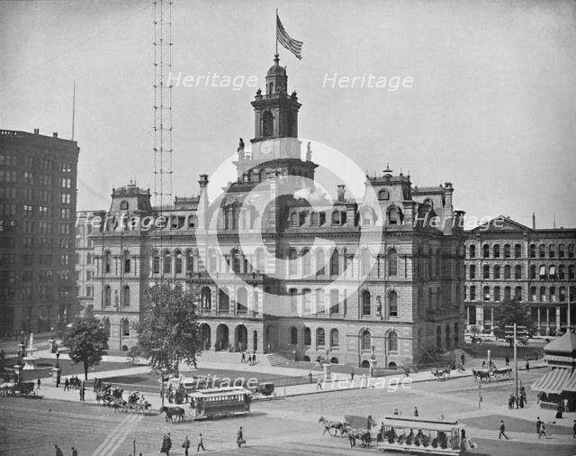 'City Hall, Detroit, Michigan', c1897. Creator: Unknown.