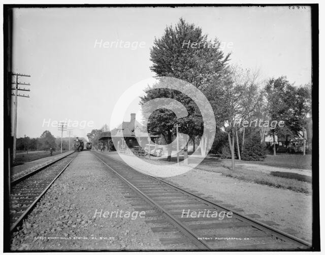 Short Hills Station, D.L. & W. Ry., between 1890 and 1901. Creator: Unknown.