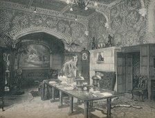 The Entrance Hall of Stanmore Hall, c1891. Artist: Unknown.