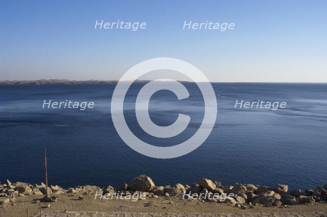 Lake Nasser, Aswan, Egypt, 2003. Creator: Unknown.