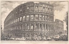 Veduta dell'Anfiteatro Flavio detto il Colosseo, 1757. Creator: Piranesi, Giovanni Battista (1720-1778).
