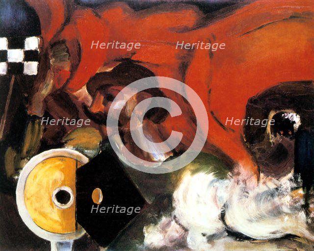 'The Signal', 1915. Artist: Henri Victor Gabriel Le Fauconnier