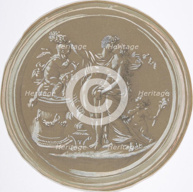 Design for Tomb Monument, 18th century. Creator: Anon.