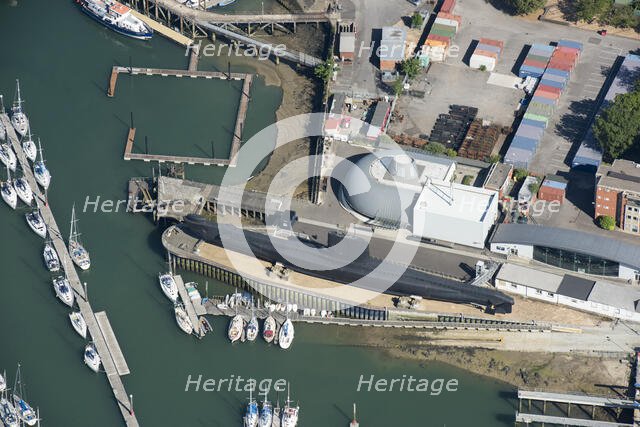 HMS Alliance, WW2 submarine, Royal Navy Submarine Museum, Gosport, Hampshire, 2018. Creator: Historic England.