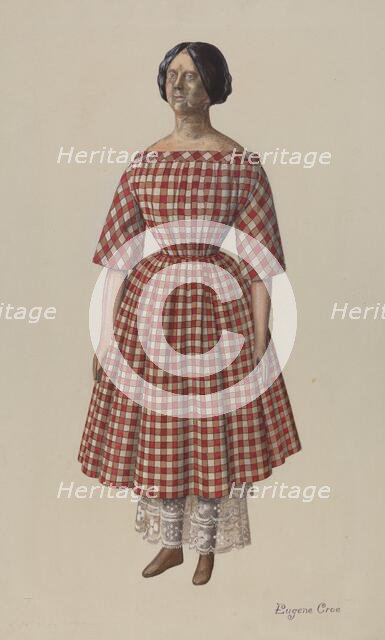 Doll: "Rose Anne", c. 1937. Creator: Eugene Croe.
