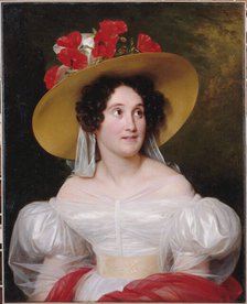 Portrait of Madame Arachequesne, 1831. Creator: Louis Hersent.