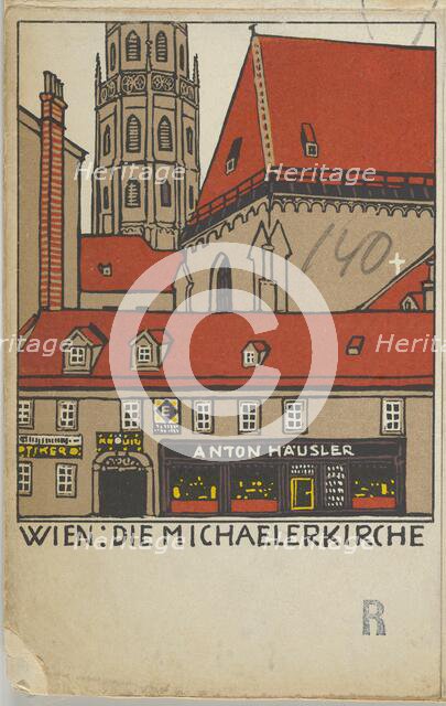 Vienna: St. Michael's Church (Wien: Die Michaelerkirche), 1908. Creator: Urban Janke.