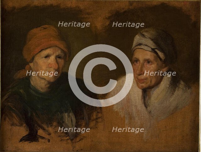 Peasant Women, between 1840-1848. Creator: Piotr Michalowski.