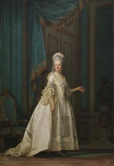 The Dowager Queen Juliane Marie of Denmark, 1776. Creator: Vigilius Erichsen.
