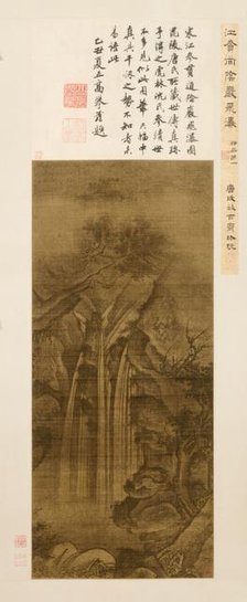 Waterfall, 1271-1368. Creator: Unknown.