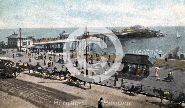 The West Pier, Brighton, c1900s-c1920s. Artist: Unknown