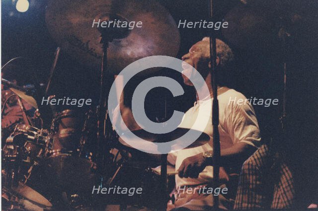Art Blakey, Cambridge Jazz Festival, 1988. Creator: Brian Foskett.