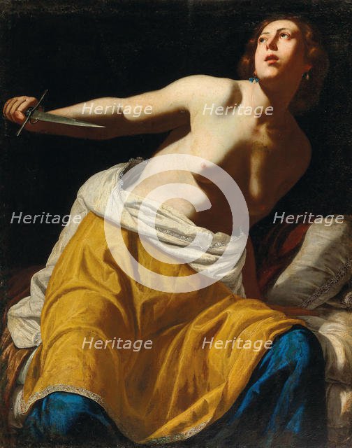 Lucretia, ca 1640-1645. Creator: Gentileschi, Artemisia (1598-1653).
