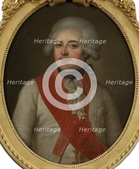 Portrait of Frederick II Eugene (1732-1797), Duke of Württemberg, Mid of the 18th cen..
