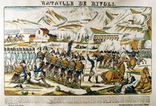 'Battle of Rivoli', 14 January, 1797, (19th century). Artist: Unknown