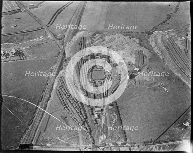 Shakerley Colliery Wellington Pit, Tyldesley, Greater Manchester, c1930s. Creator: Arthur William Hobart.