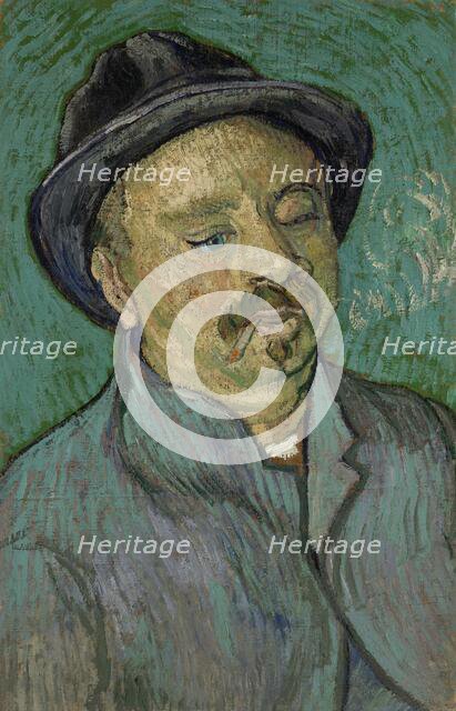 Portrait of a One-Eyed Man, 1889. Creator: Gogh, Vincent, van (1853-1890).