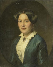 Anna Charlotte Koppelaar, wife of Willem Frederik Wehmeyer, c.1850. Creator: Anon.
