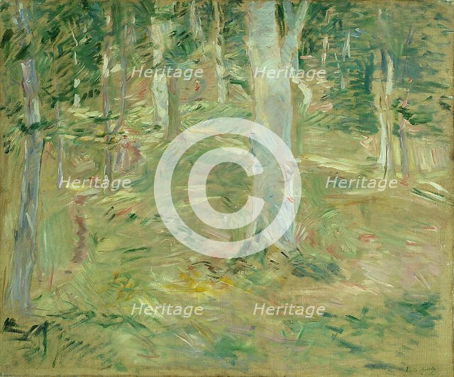 Forêt de Compiègne, 1885. Creator: Berthe Morisot.