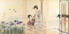 Chiyoda Castle (Album of Women), 1895., 1895. Creator: Chikanobu Yoshu.