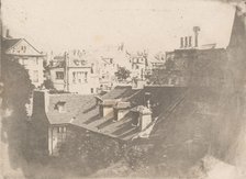 [Paris Rooftops], 1841. Creator: Hippolyte Fizeau.