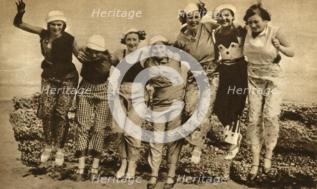 'Beach pyjamas', 1930, (1933).  Creator: Unknown.