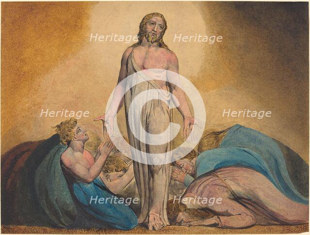 Christ Appearing to His Disciples After the Resurrection, c. 1795. Creator: William Blake.