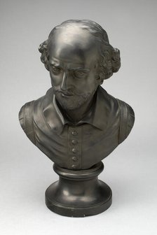 Bust of Shakespeare, Burslem, Late 18th century. Creator: Wedgwood.