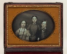 Mary, Jane, and John Hoyt, between 1850 and 1860. Creator: Unknown.
