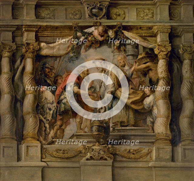 The Meeting of Abraham and Melchizedek, c1625. Creator: Peter Paul Rubens.