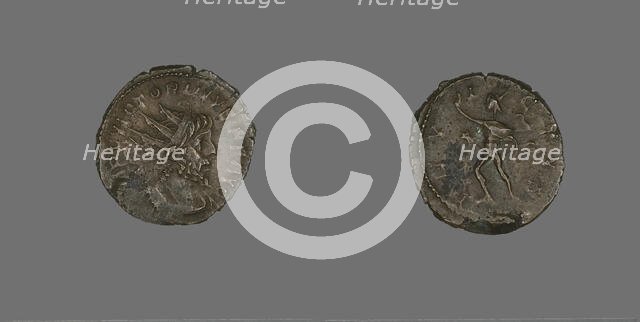 Coin Portraying Emperor Victorian I, 265-267. Creator: Unknown.