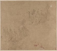 Album of Daoist and Buddhist Themes: Procession of Daoist Deities: Leaf 25, 1200s. Creator: Unknown.