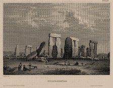Stonehenge, 1843. Creator: Reiss, Carl (active 1842-1860).