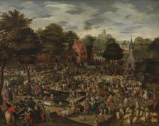 Village Fair, 17th century. Creator: Anon.