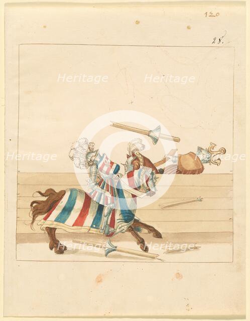 Freydal, The Book of Jousts and Tournament of Emperor Maximilian I: Combats...Plate 108, c1515. Creator: Unknown.