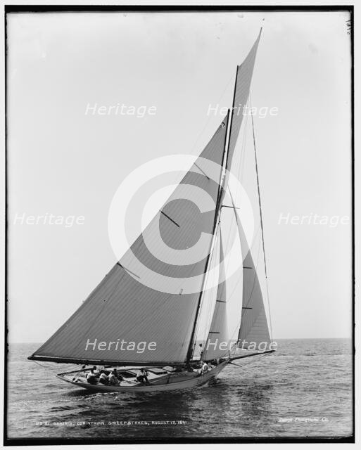 Beatrix, Corinthian sweepstakes, 1891 Aug 17. Creator: Unknown.