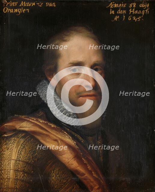 Portrait of Maurits (1567-1625), Prince of Orange, c.1609-c.1633. Creator: Workshop of Michiel Jansz van Mierevelt.