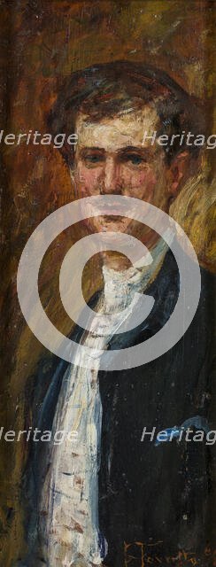 Portrait of Angelo Dall'Oca Bianca, 1887. Creator: Favretto, Giacomo (1849-1887).