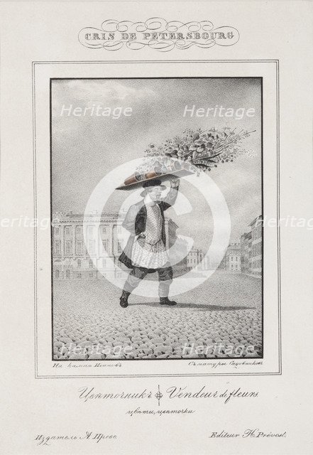 The Flower Seller, 1830-1831.