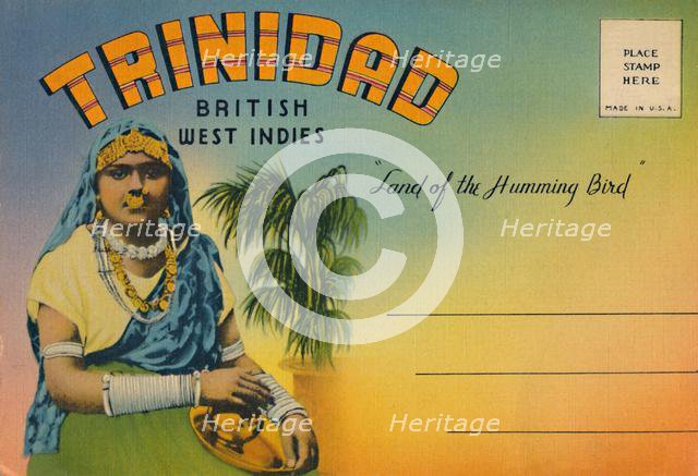 'Trinidad - British West Indies cover', c1940s. Creator: Unknown.