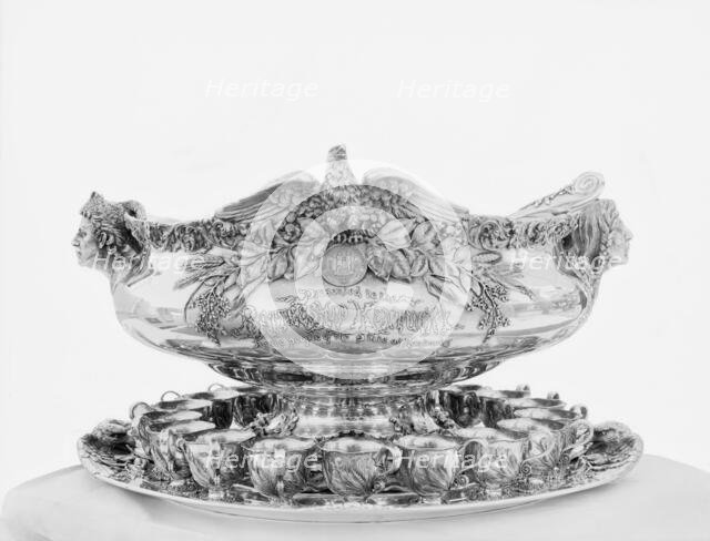 U.S.S. Kentucky's punch bowl, 1900 or 1901. Creator: Unknown.