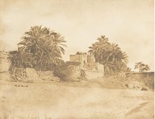Ruines d'un Arc-de-triomphe Romain, à Philae, April 1850. Creator: Maxime du Camp.