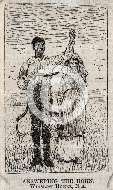 Answering the Horn. Creator: Winslow Homer (American, 1836-1910).