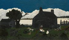 Cabin in the Cotton, c. 1931-1937. Creator: Horace Pippin.