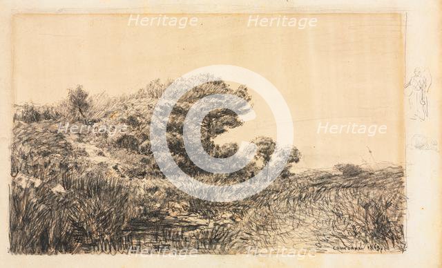 Edge of Marsh at Couronne, 1863. Creator: Félix Ziem (French, 1821-1911).