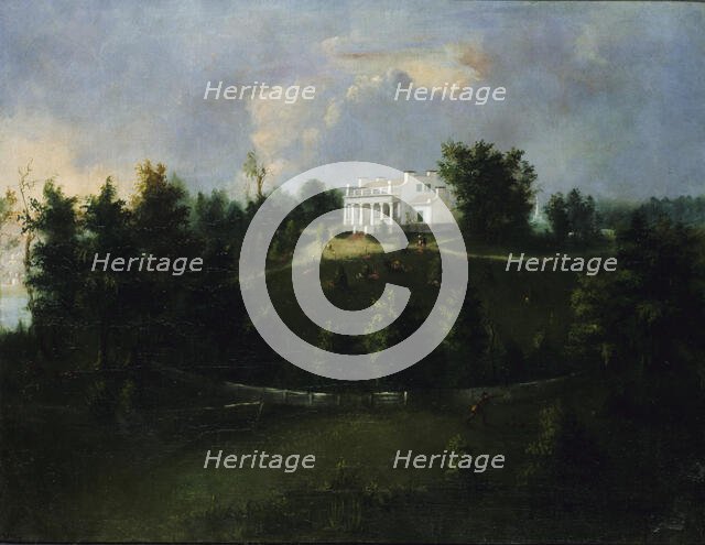 Mount Healthy, Ohio, 1844. Creator: Robert Seldon Duncanson.