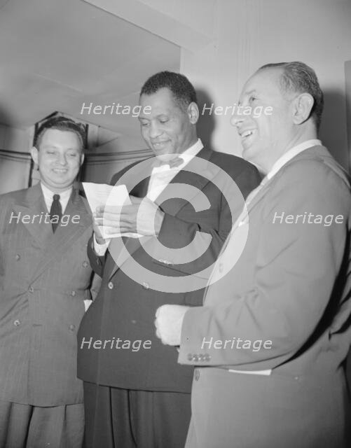 Russian war anniversary benefit at the Watergate, Washington, D.C., 1942. Creator: Gordon Parks.